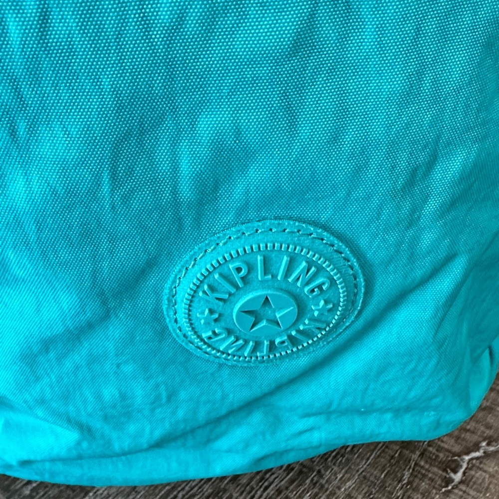 Kipling Turquoise/Teal Backpack And Crossbody/ Lu… - image 3